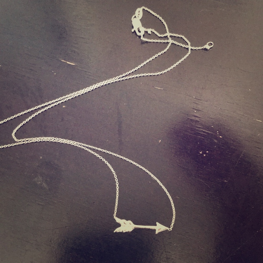 Roberto Coin 18kt White Gold Arrow Pendant